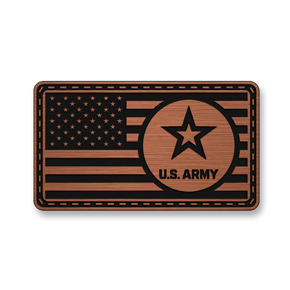 United States Army Flag – Leatherette Morale Patch