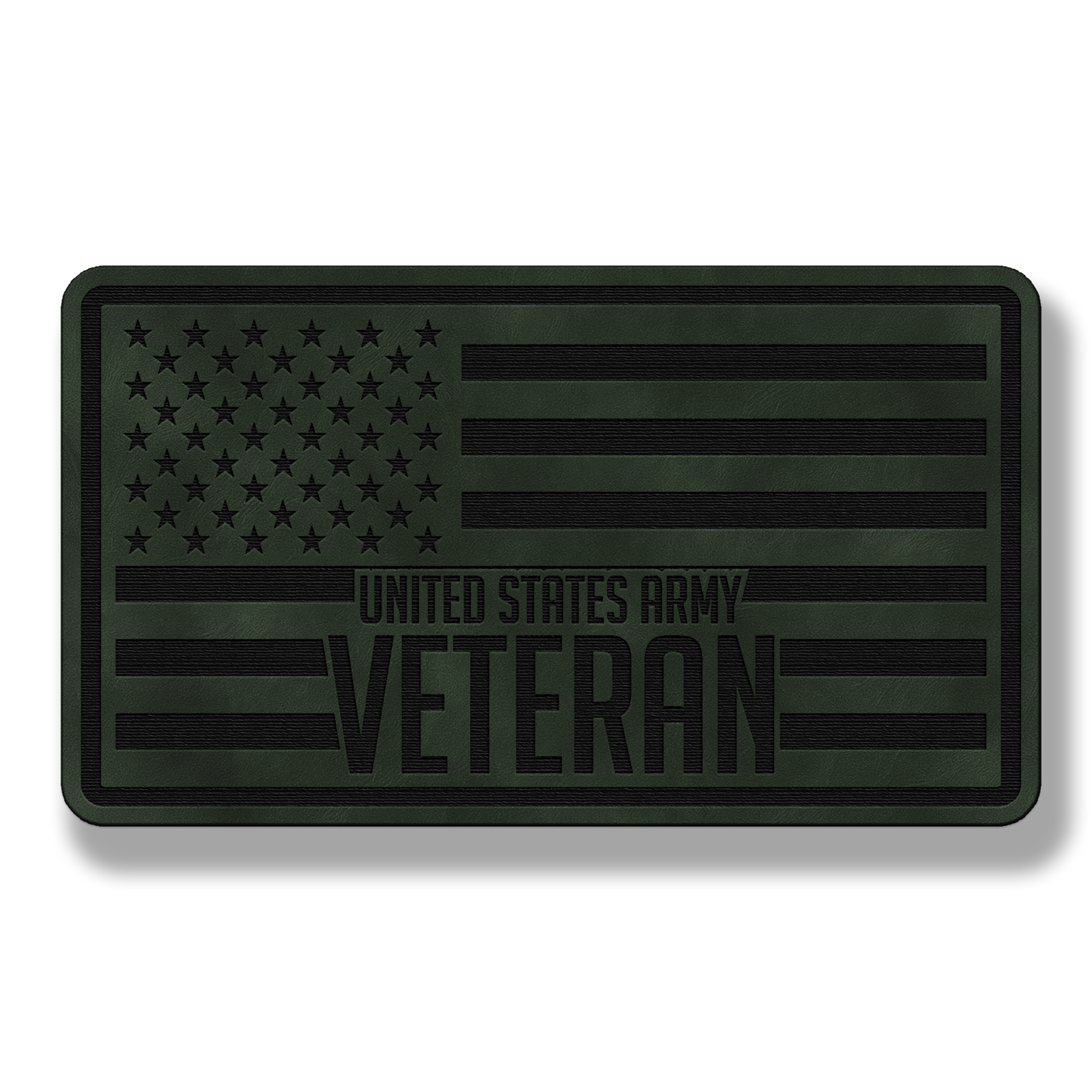 United States Army Veteran Flag – Leatherette Morale Patch