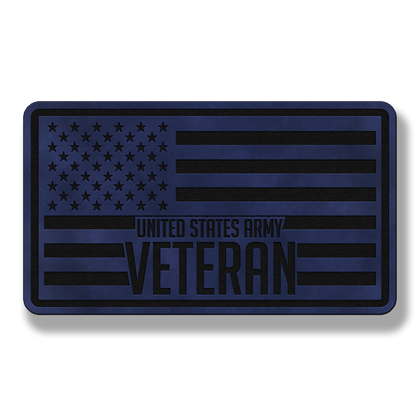 United States Army Veteran Flag – Leatherette Morale Patch