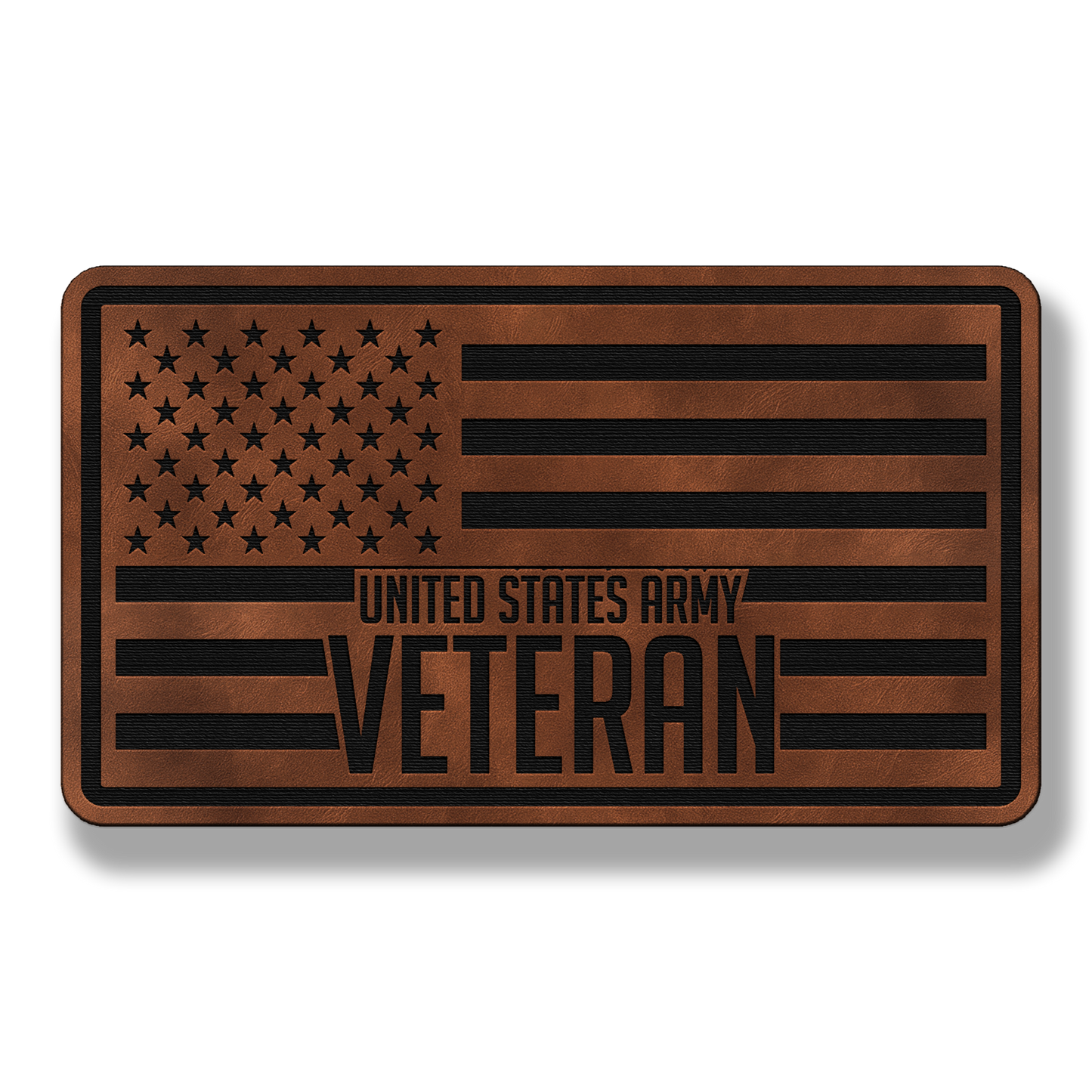 United States Army Veteran Flag – Leatherette Morale Patch