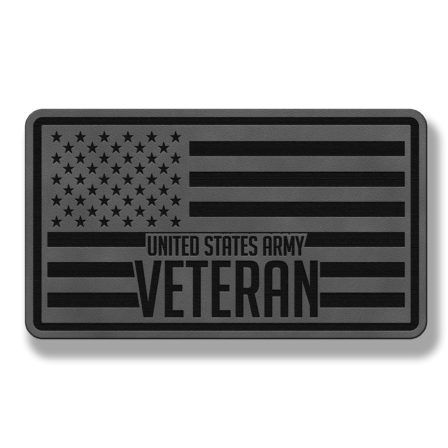 United States Army Veteran Flag – Leatherette Morale Patch