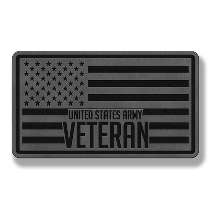 United States Army Veteran Flag – Leatherette Morale Patch