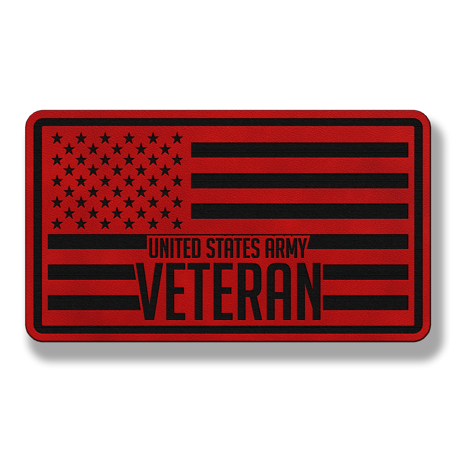 United States Army Veteran Flag – Leatherette Morale Patch