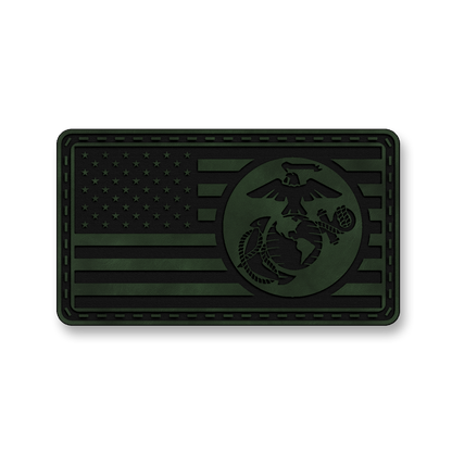 United States Marine Corps Flag – Leatherette Morale Patch