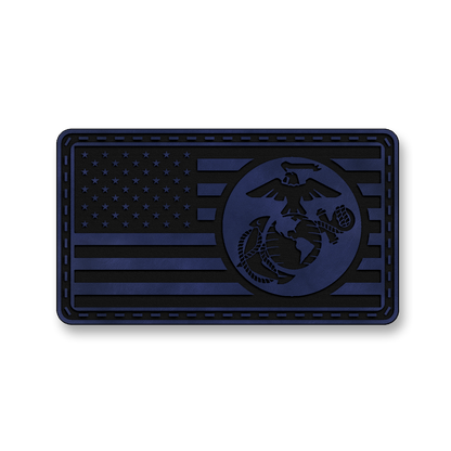 United States Marine Corps Flag – Leatherette Morale Patch