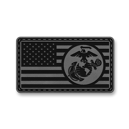 United States Marine Corps Flag – Leatherette Morale Patch