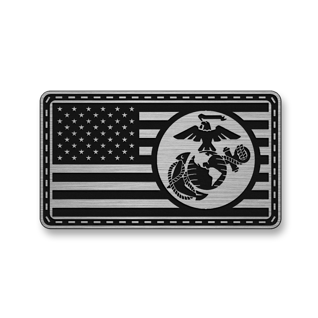 United States Marine Corps Flag – Leatherette Morale Patch
