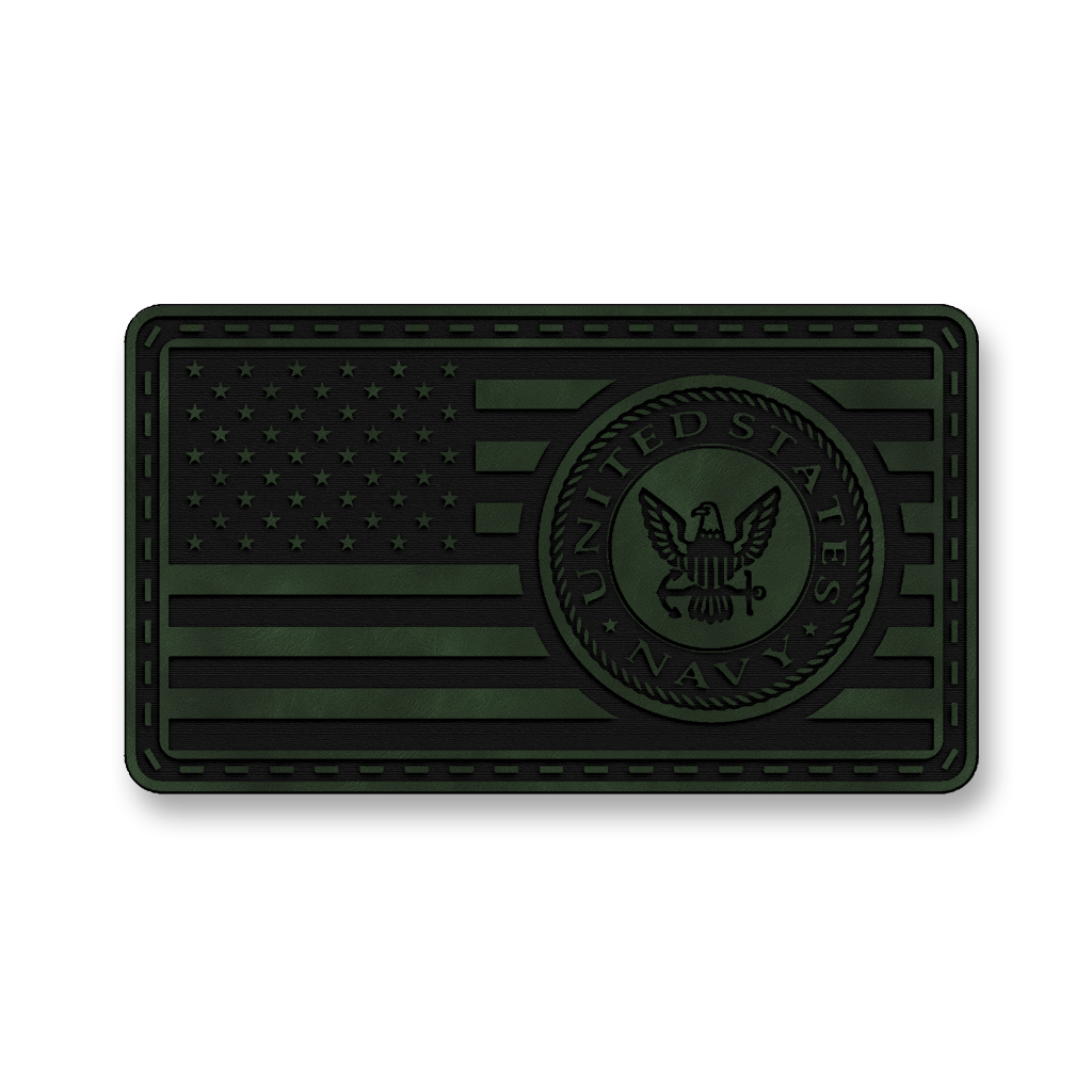 United States Navy Flag – Leatherette Morale Patch
