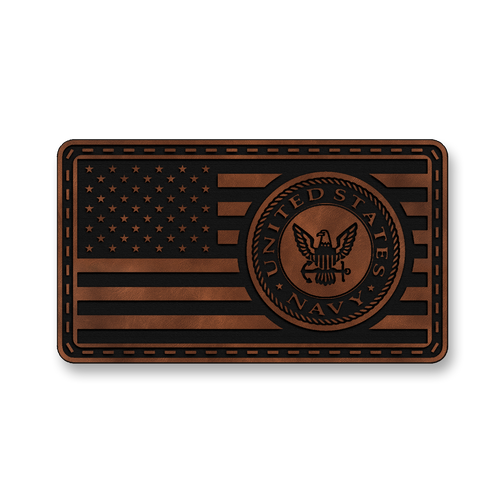 United States Navy Flag – Leatherette Morale Patch