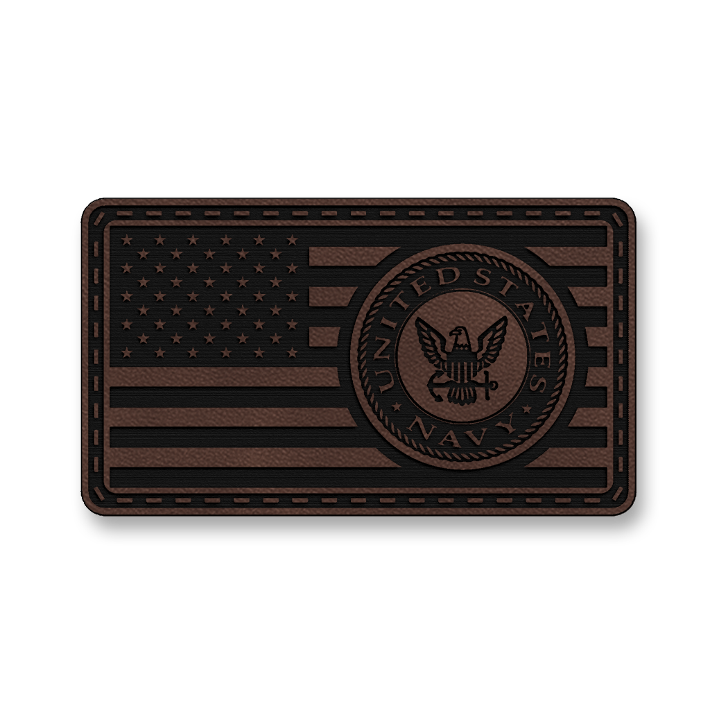 United States Navy Flag – Leatherette Morale Patch