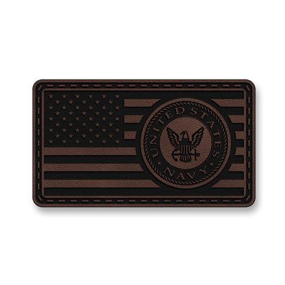 United States Navy Flag – Leatherette Morale Patch