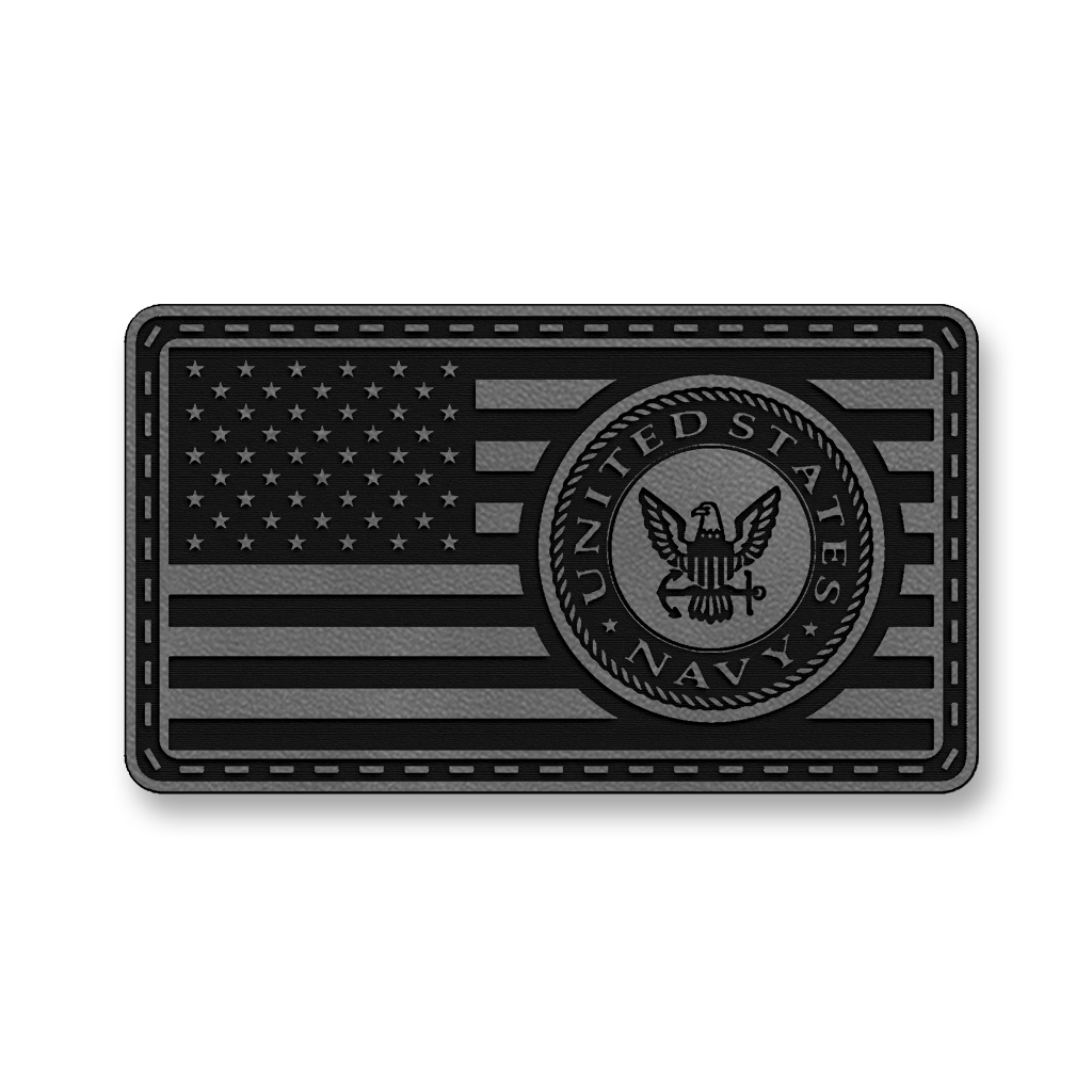 United States Navy Flag – Leatherette Morale Patch