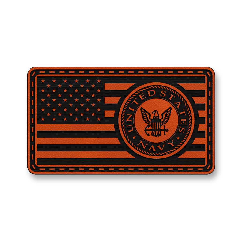 United States Navy Flag – Leatherette Morale Patch