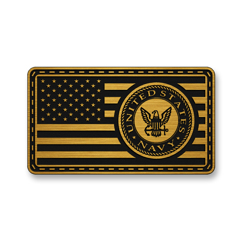 United States Navy Flag – Leatherette Morale Patch