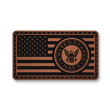 United States Navy Flag – Leatherette Morale Patch
