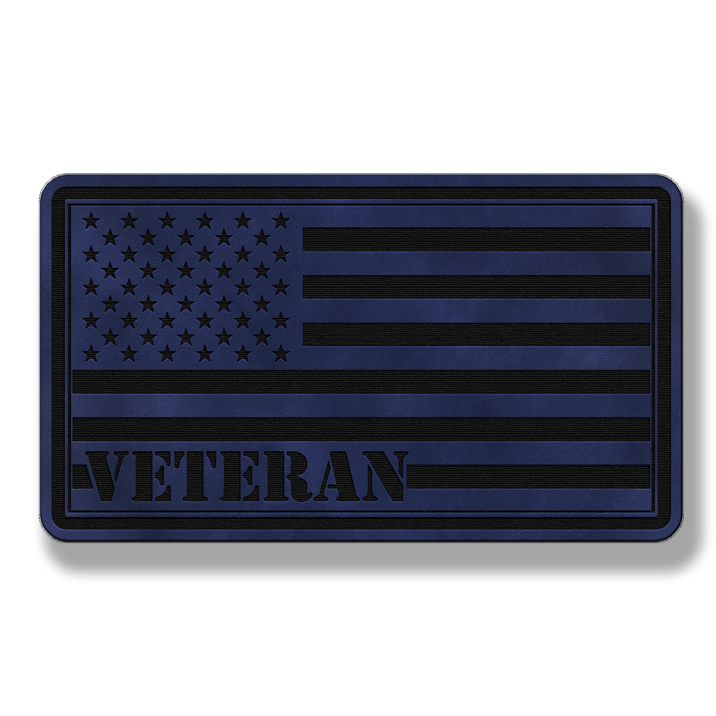 Veteran American Flag – Leatherette Morale Patch