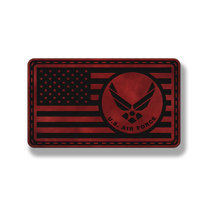 U.S. Air Force Flag Patch – Leatherette Morale Patch