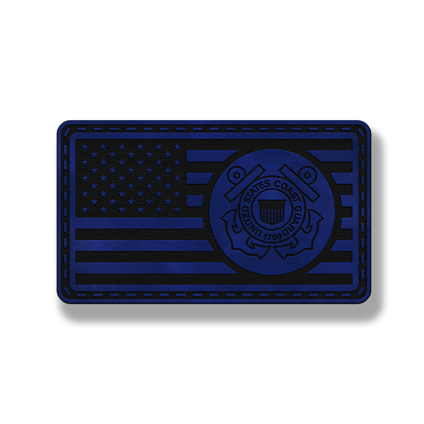 U.S. Coast Guard Flag Patch – Leatherette Morale Patch