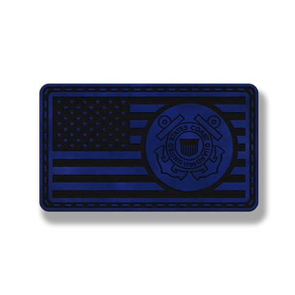 U.S. Coast Guard Flag Patch – Leatherette Morale Patch