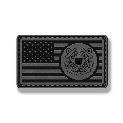 U.S. Coast Guard Flag Patch – Leatherette Morale Patch