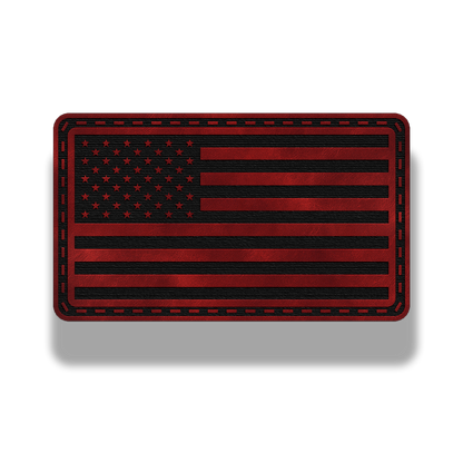 American Flag Patch – Leatherette Patch