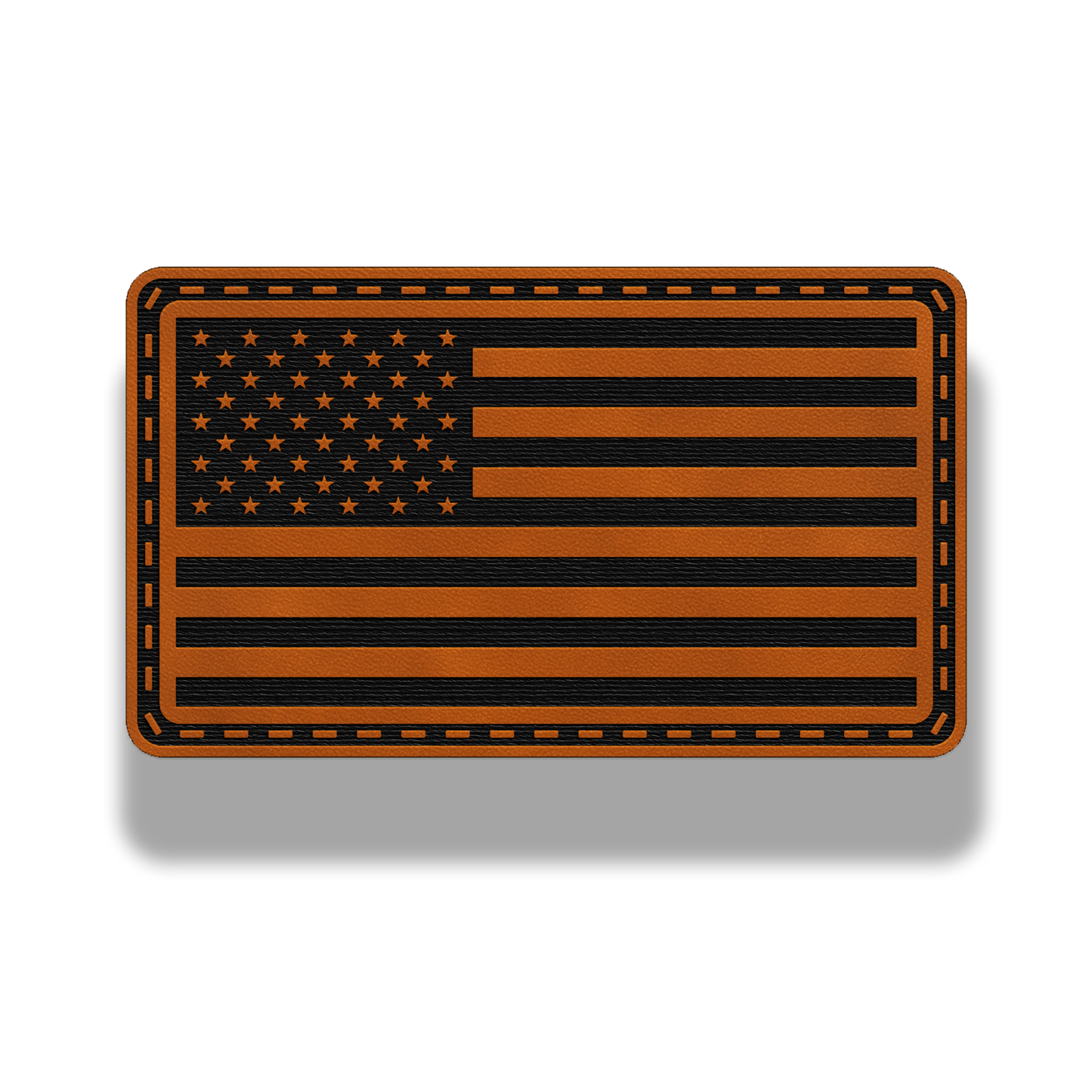 American Flag Patch – Leatherette Patch