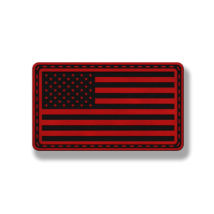 American Flag Patch – Leatherette Patch