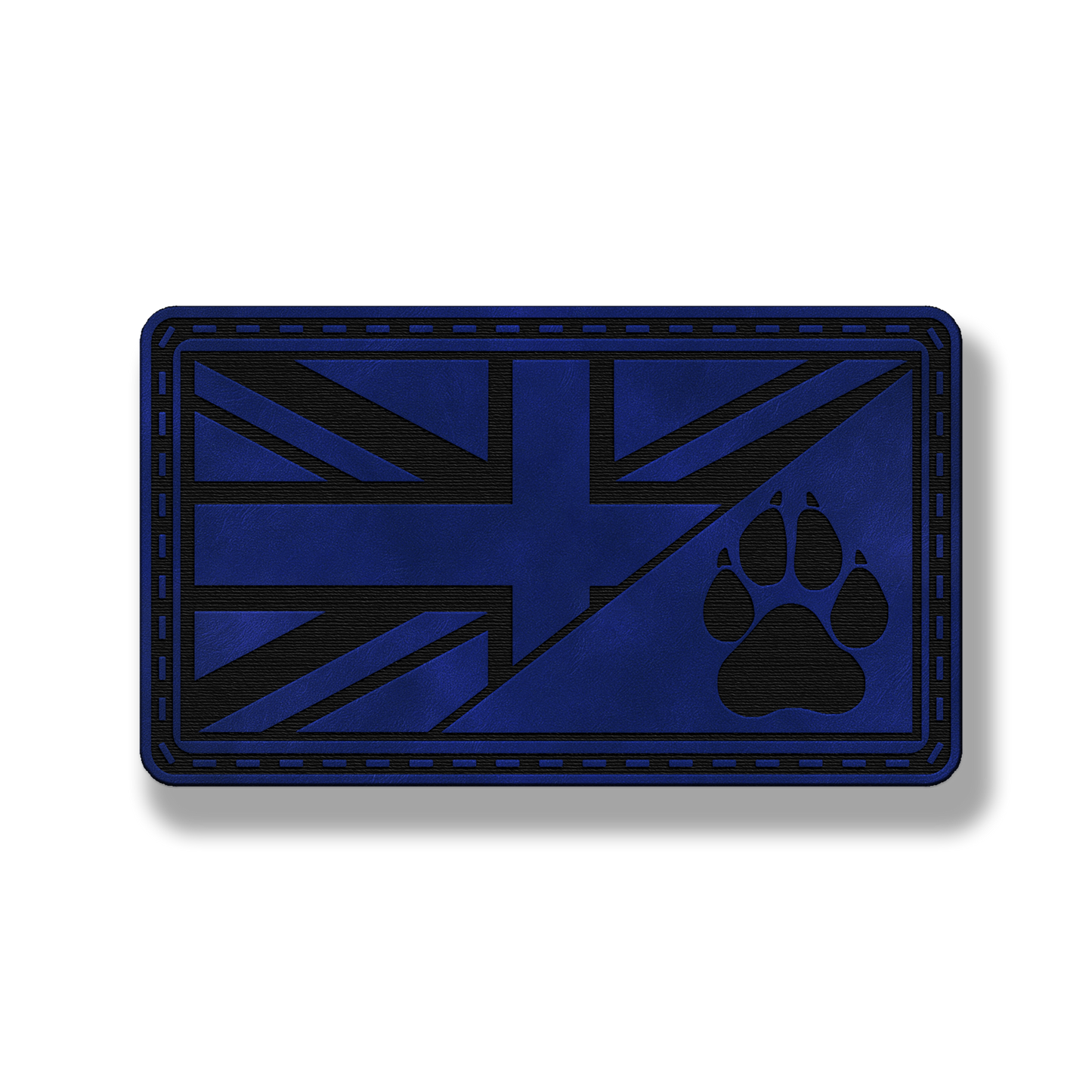 Union Jack Paw Flag Patch – Leatherette Morale Patch