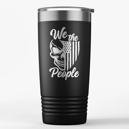 We The People Skull Flag 20oz Insulated Tumbler