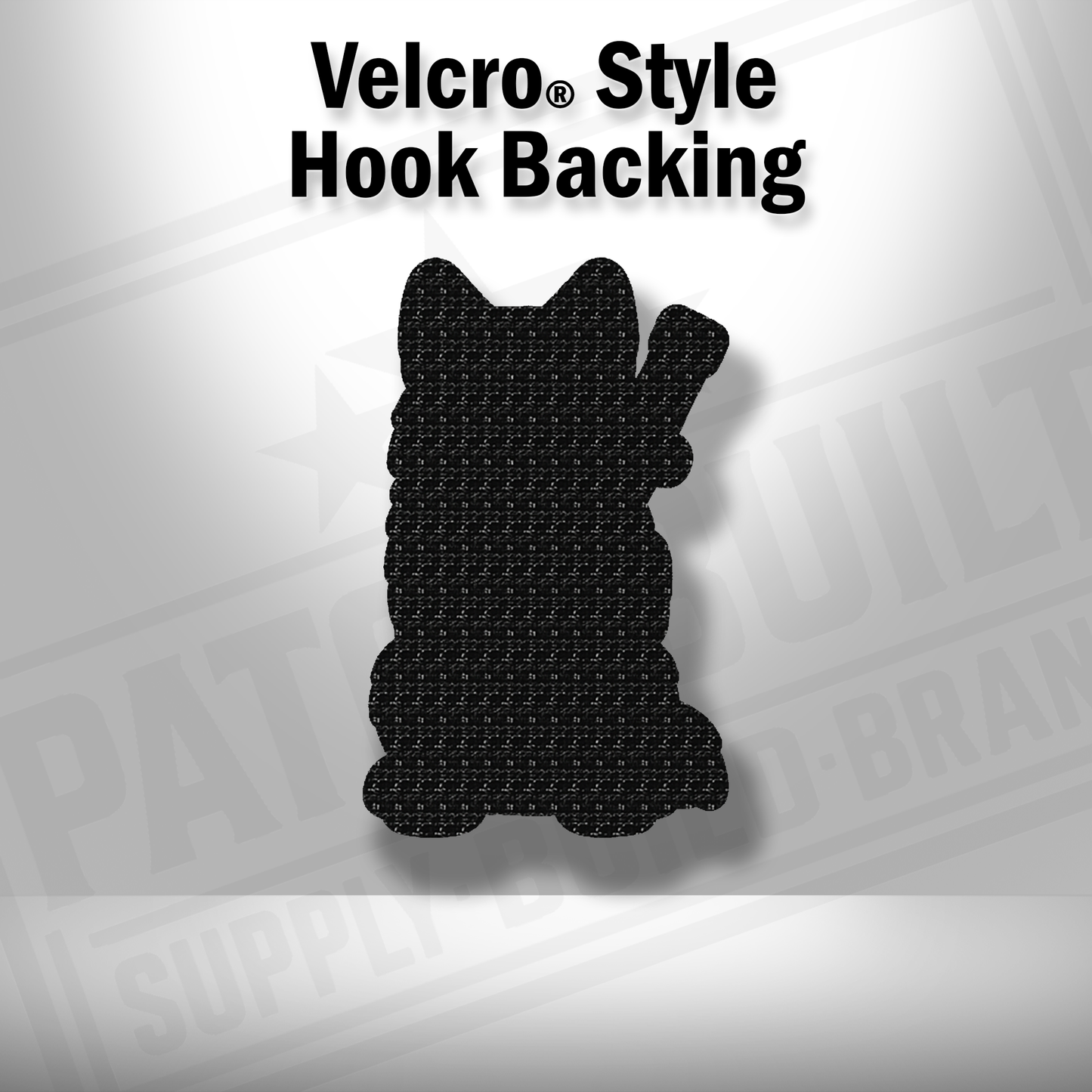 Tactical Wolf Patch – Leatherette Morale Patch