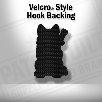 Tactical Wolf Patch – Leatherette Morale Patch