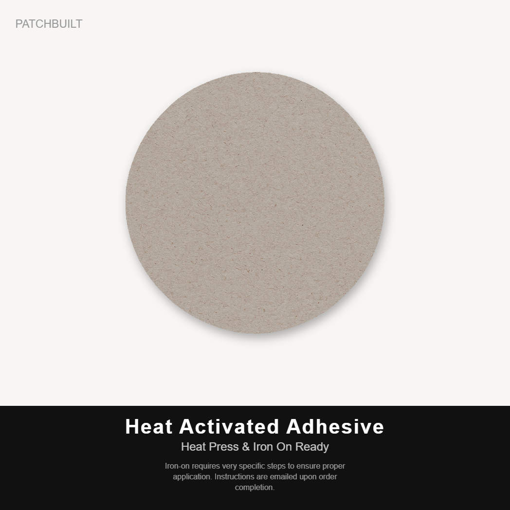 Western Tribal Cowgirl – Leatherette Morale Patch — Heat Activated Adhesive