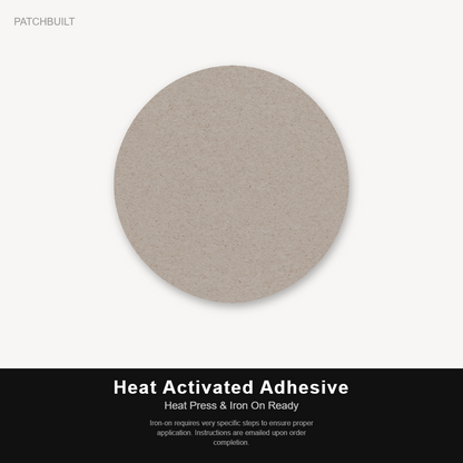 Western Tribal Cowgirl – Leatherette Morale Patch — Heat Activated Adhesive