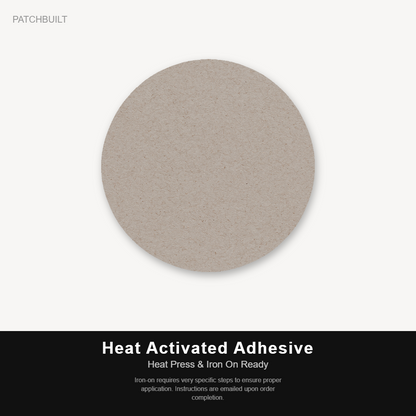 Trail Recovery Self Recovery Patch – Leatherette Morale Patch — Heat Activated Adhesive
