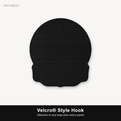 Dog Dad Style 1 – Leatherette Morale Patch — Velcro® Style Hook
