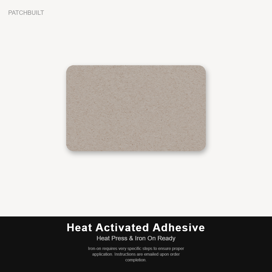 Proud Handler A**Hole – Leatherette Morale Patch — Heat Activated Adhesive