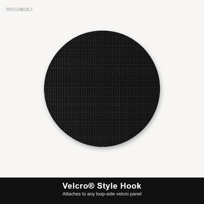 Kayak Life Circle Patch – Leatherette Morale Patch — Velcro® Style Hook