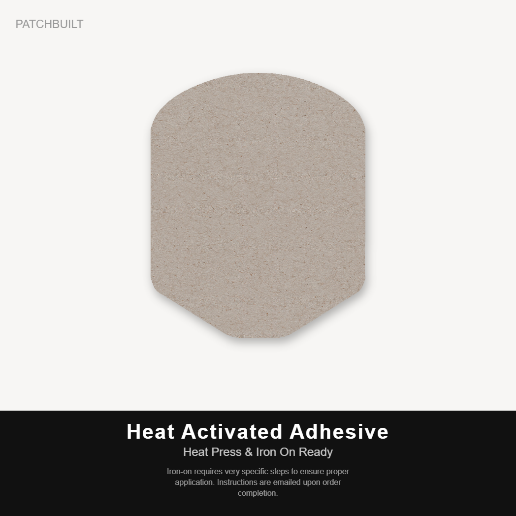 Ammo Is My Love Language – Leatherette Morale Patch — Heat Activated Adhesive