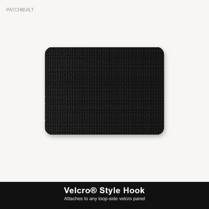 Don't Tread On Me Color – Leatherette Morale Patch — Velcro® Style Hook
