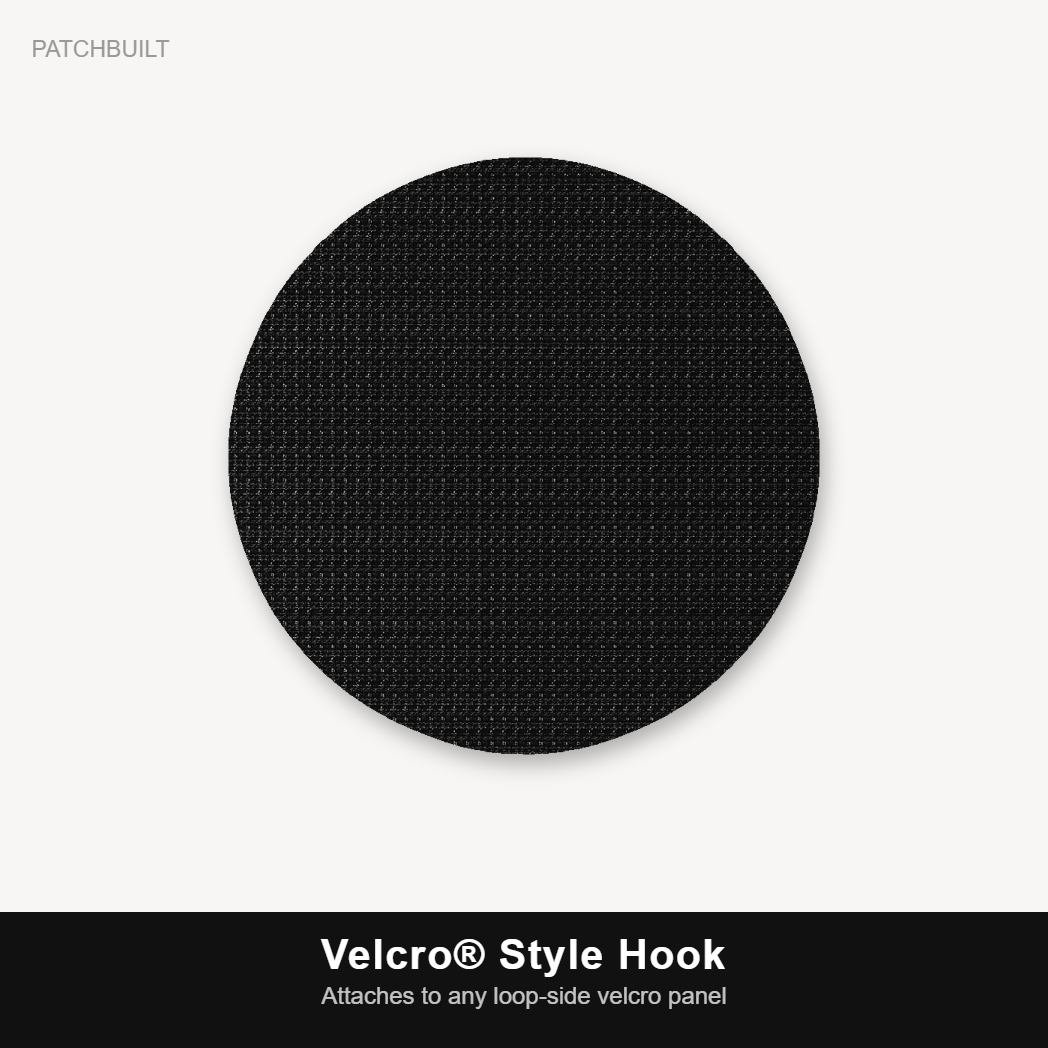 Military Wife – Soldier Emblem – Leatherette Morale Patch — Velcro® Style Hook