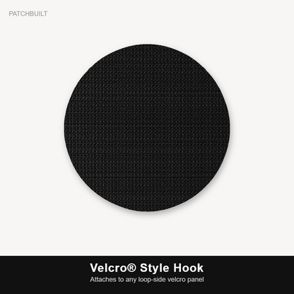 Military Wife – Soldier Emblem – Leatherette Morale Patch — Velcro® Style Hook