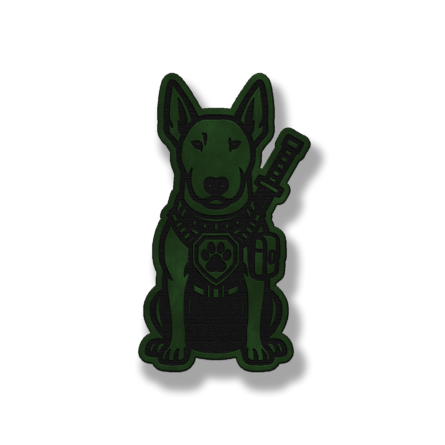 Tactical Bull Terrier Patch – Leatherette Morale Patch