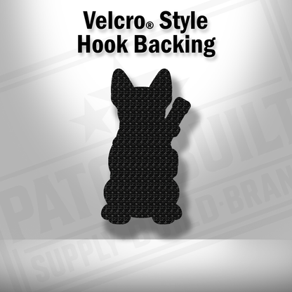 Tactical Bull Terrier Patch – Leatherette Morale Patch