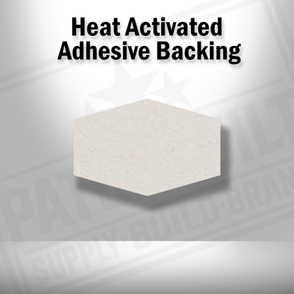 Classic Patch #001 – Heat Activated Adhesive Backing