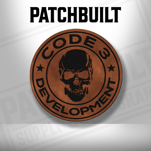 Code 3 Development - Leatherette Patch