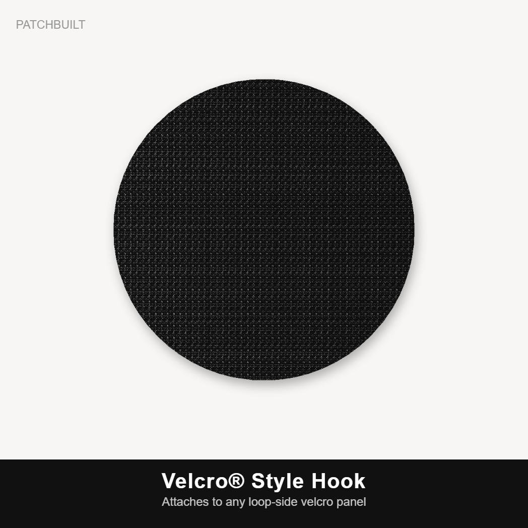 Dog Mom Style 1 – Leatherette Morale Patch — Velcro® Style Hook