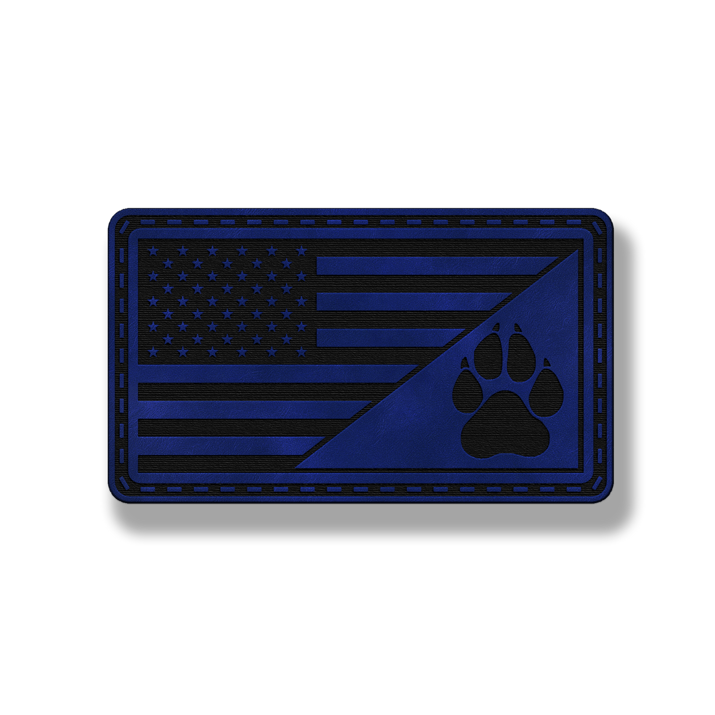 American Flag Paw Patch – Leatherette Patch