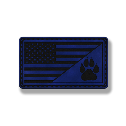 American Flag Paw Patch – Leatherette Patch