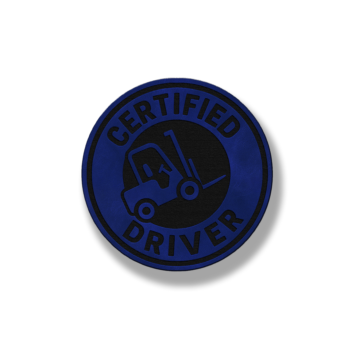 Certified Forklift Driver Patch – Leatherette Morale Patch