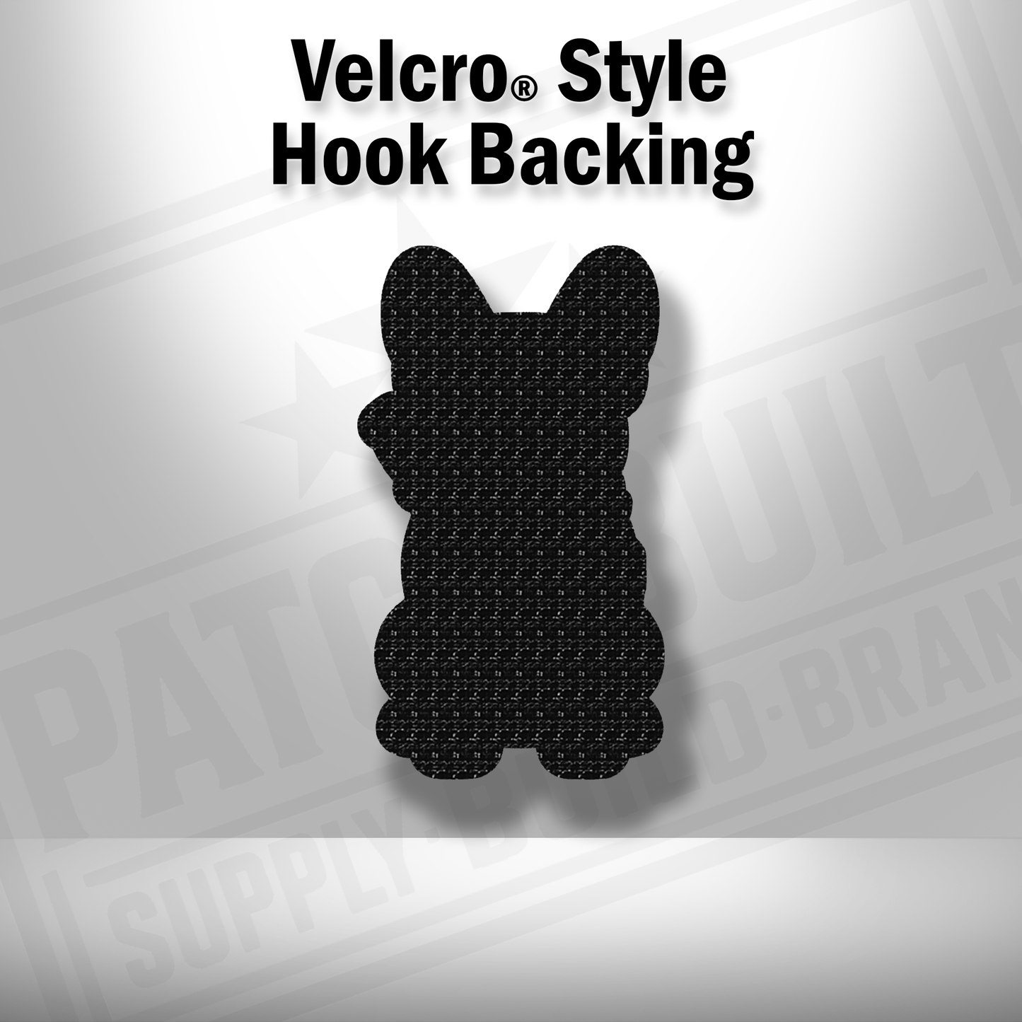 Tactical Frenchie Dog Patch – Leatherette Morale Patch